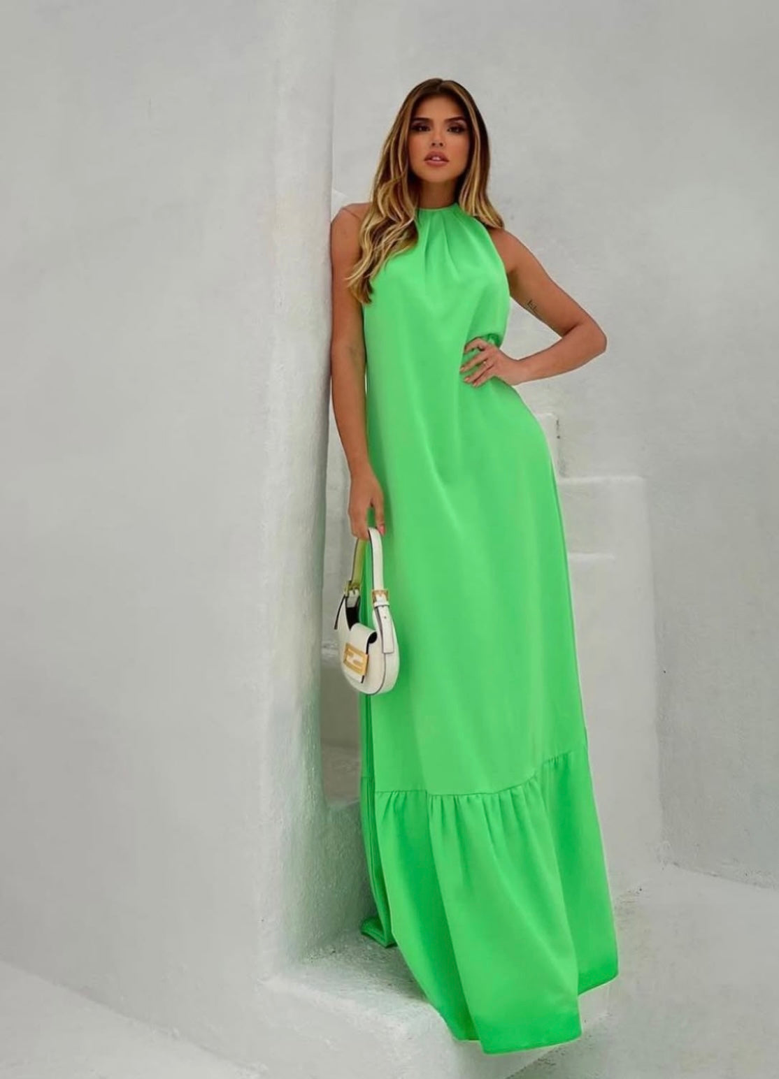 Solange Lemon Dress