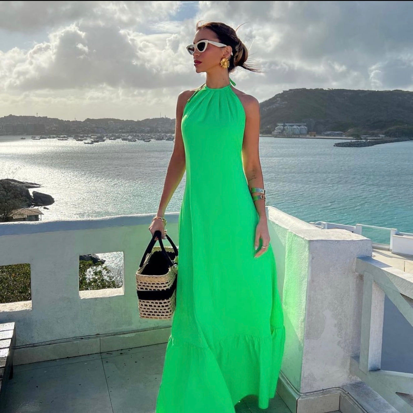 Solange Lemon Dress