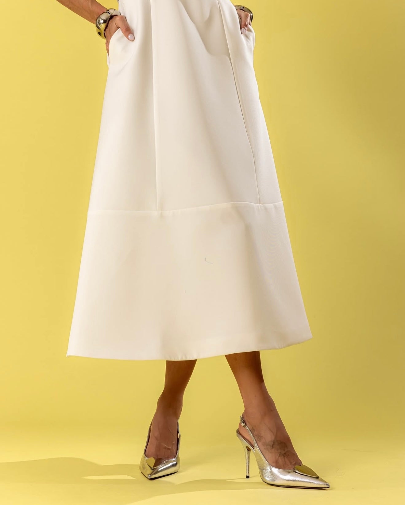 Tailored Midi Dress