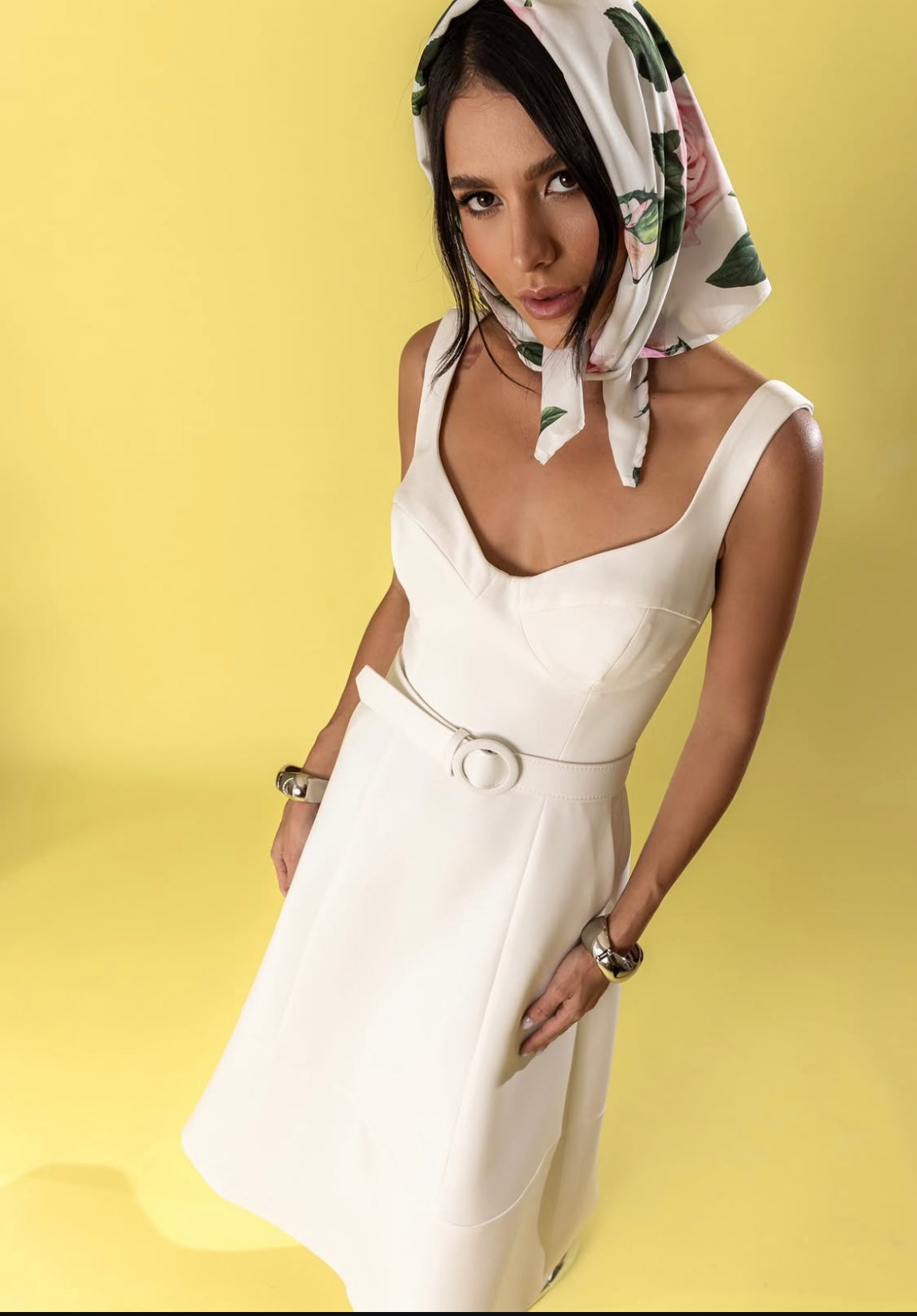 Tailored Midi Dress