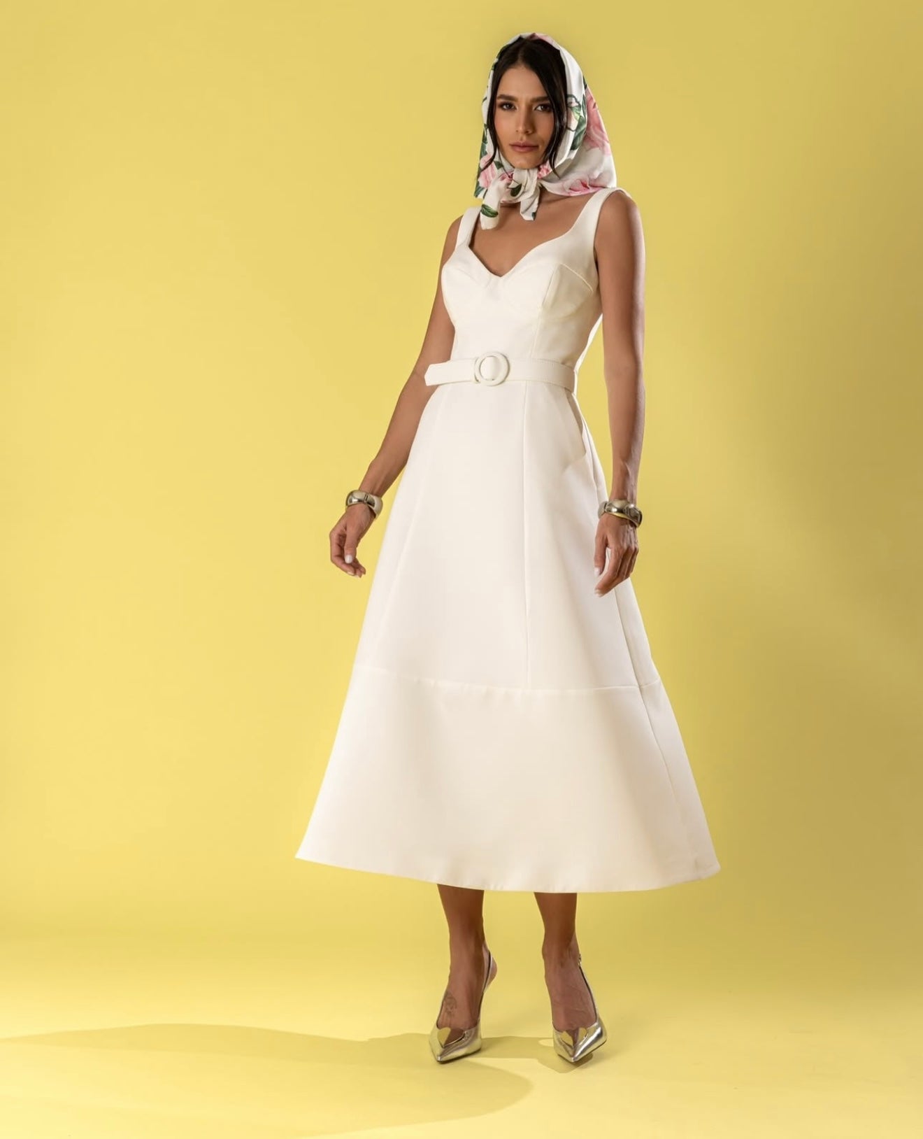 Tailored Midi Dress
