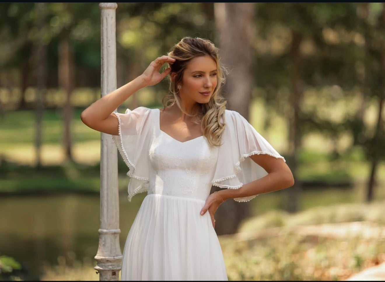 Pearls Long Dress