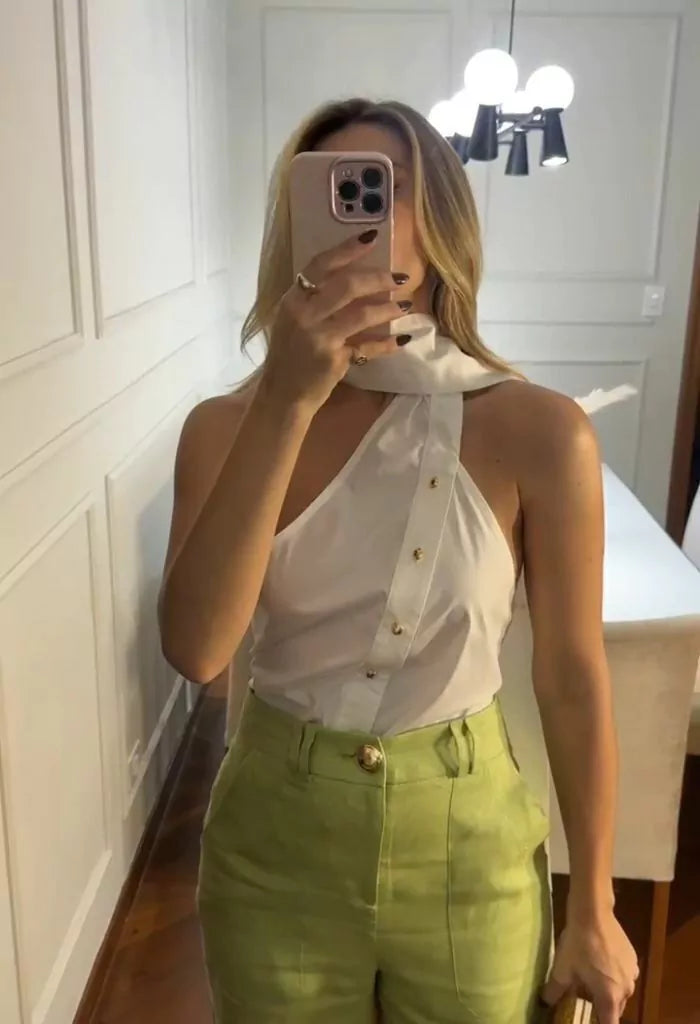 Open Back Shirt