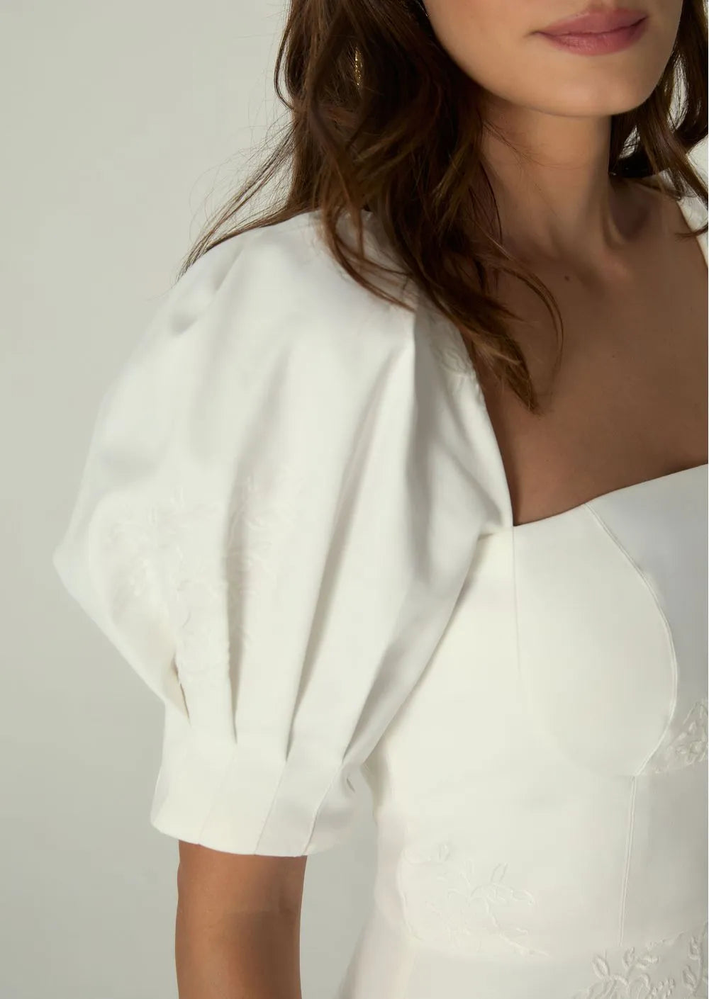 Melani Fit-and-Flare Midi Dress