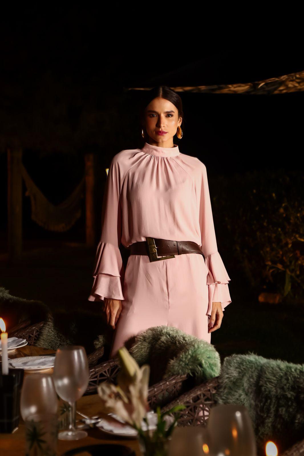 Crepe Fluid Pant Set