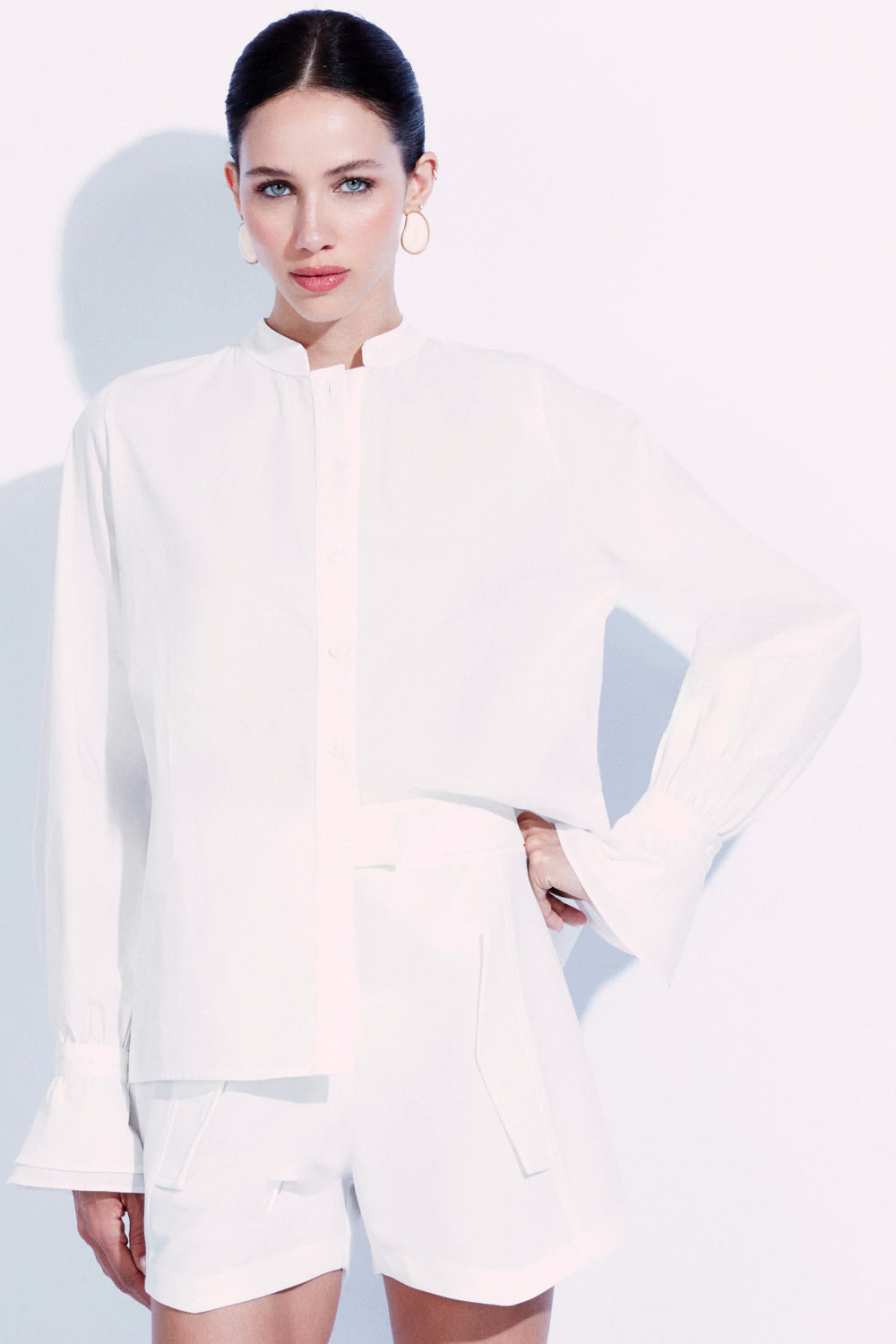 Mariam Tricoline Shirt