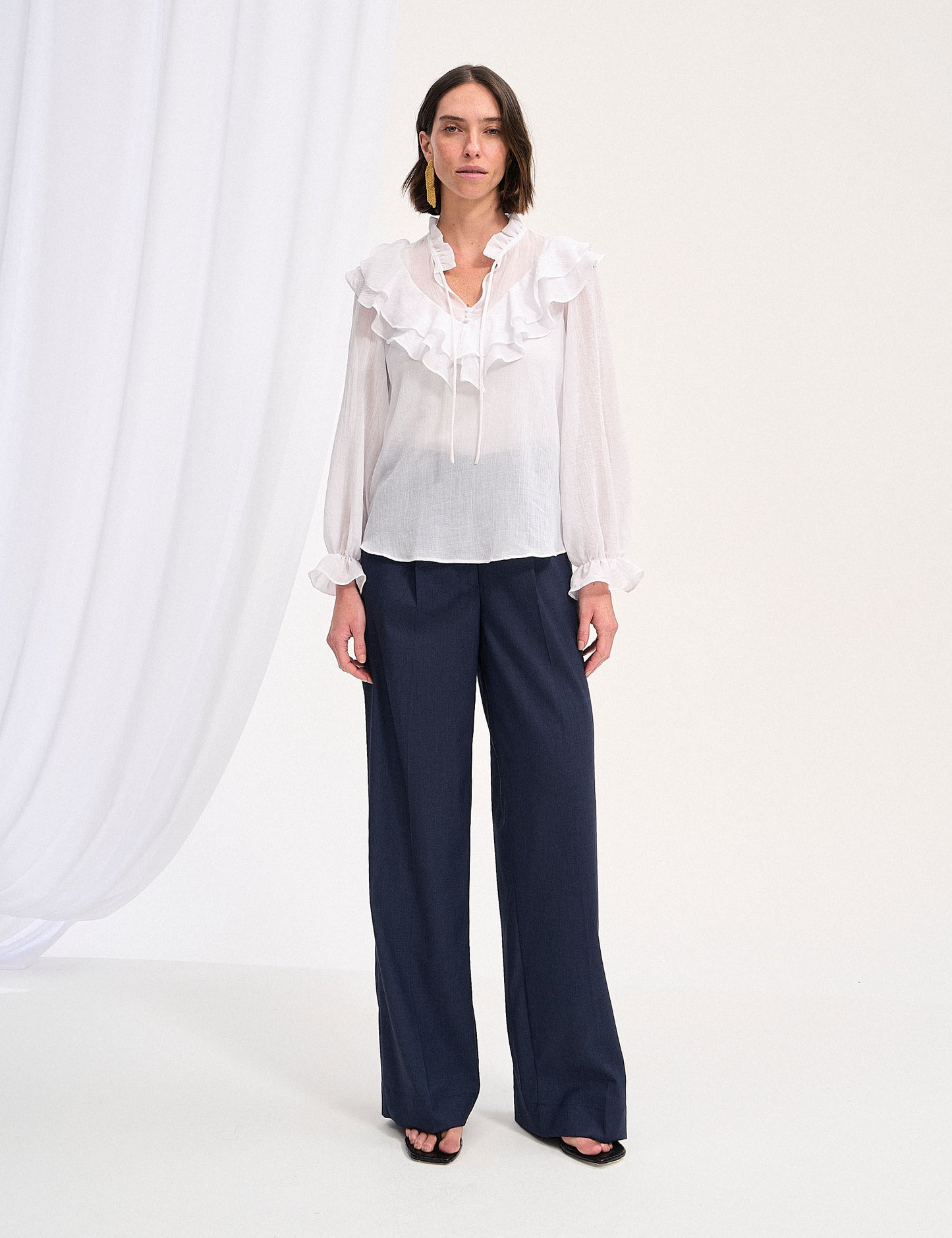 Alicia Ruffles Blouse