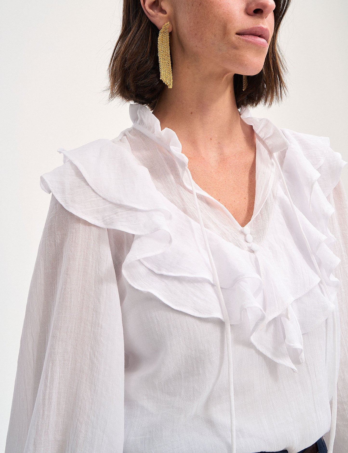 Alicia Ruffles Blouse