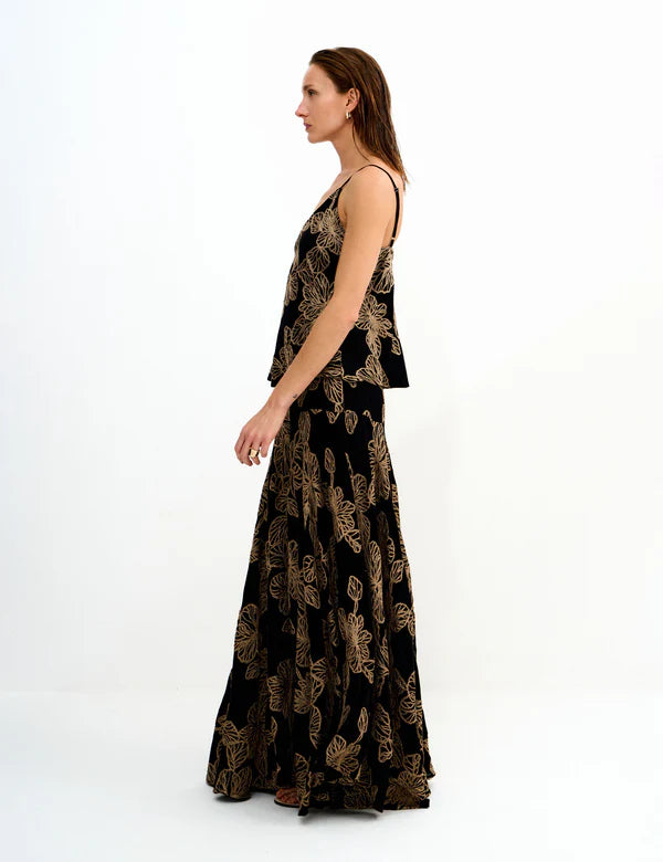 Lace Maxi Skirt