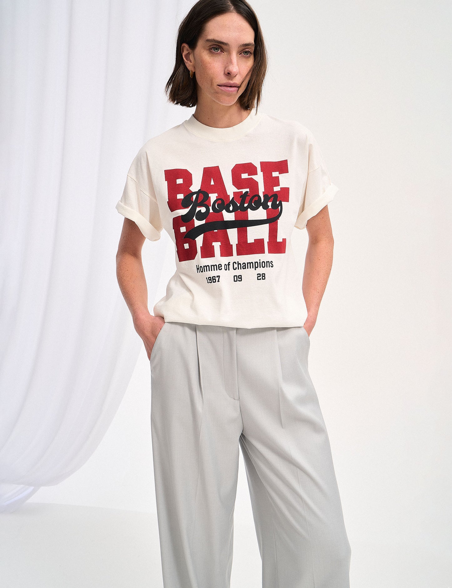 Boston Baseball T shirt