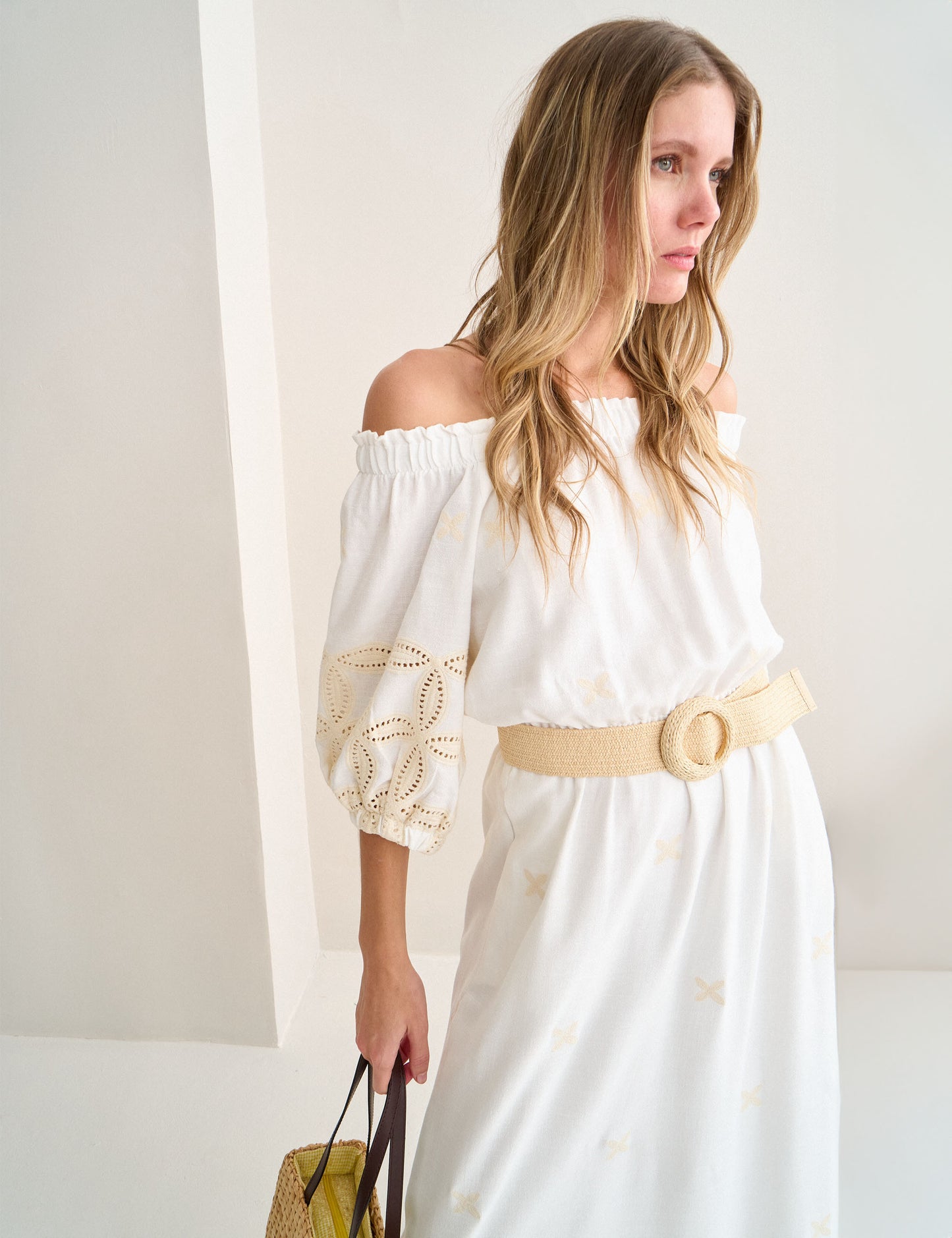 Cecilia W/Belt Dress