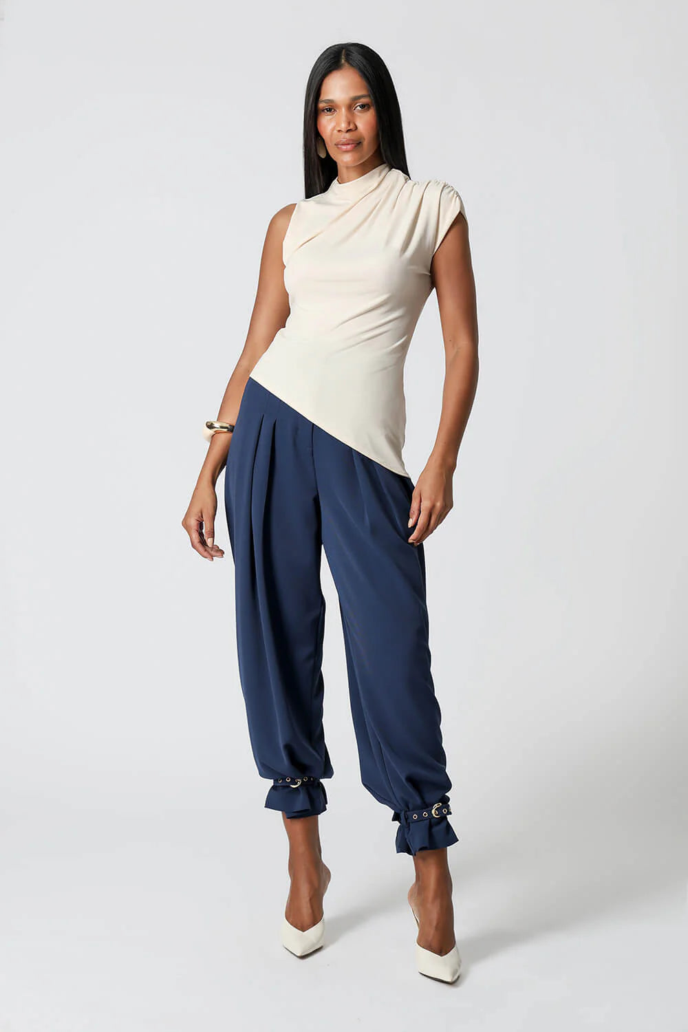 Nova Draped Blouse