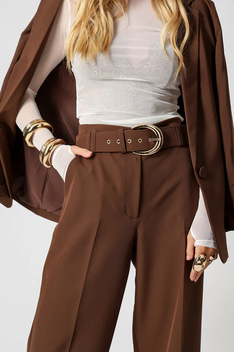 Luxe Belt Pants