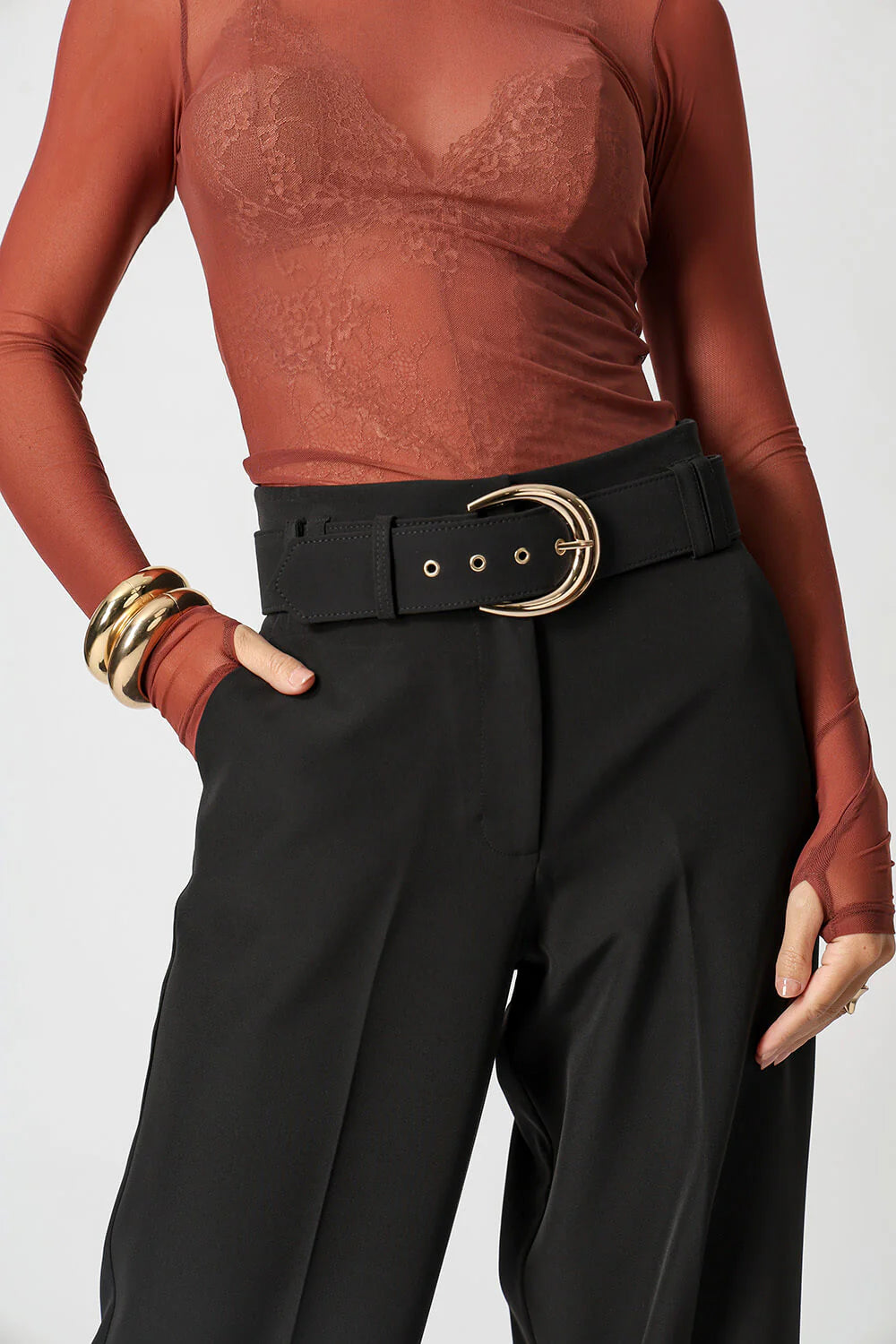 Luxe Belt Pants