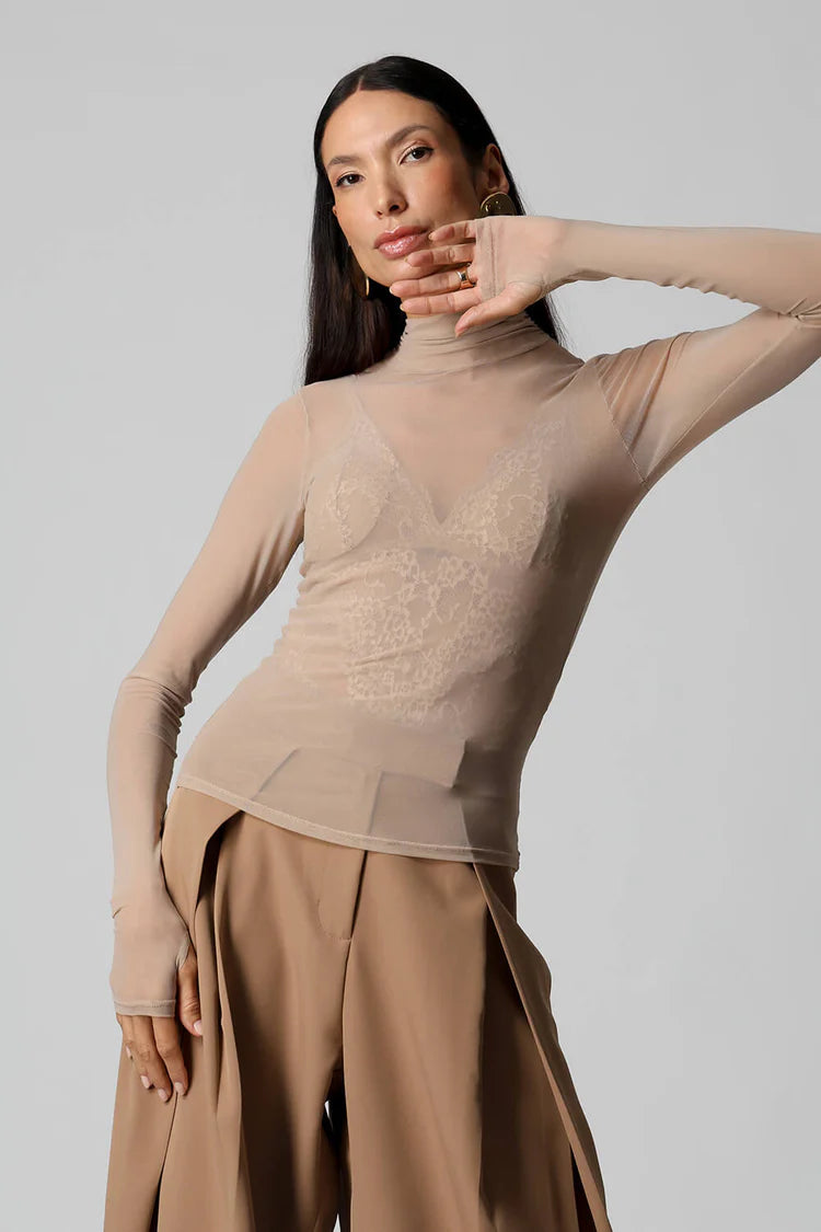 Bianca Tulle Blouse