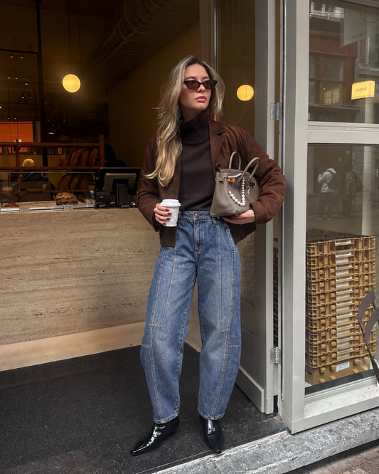 Fundamental Barrel Leg Jeans
