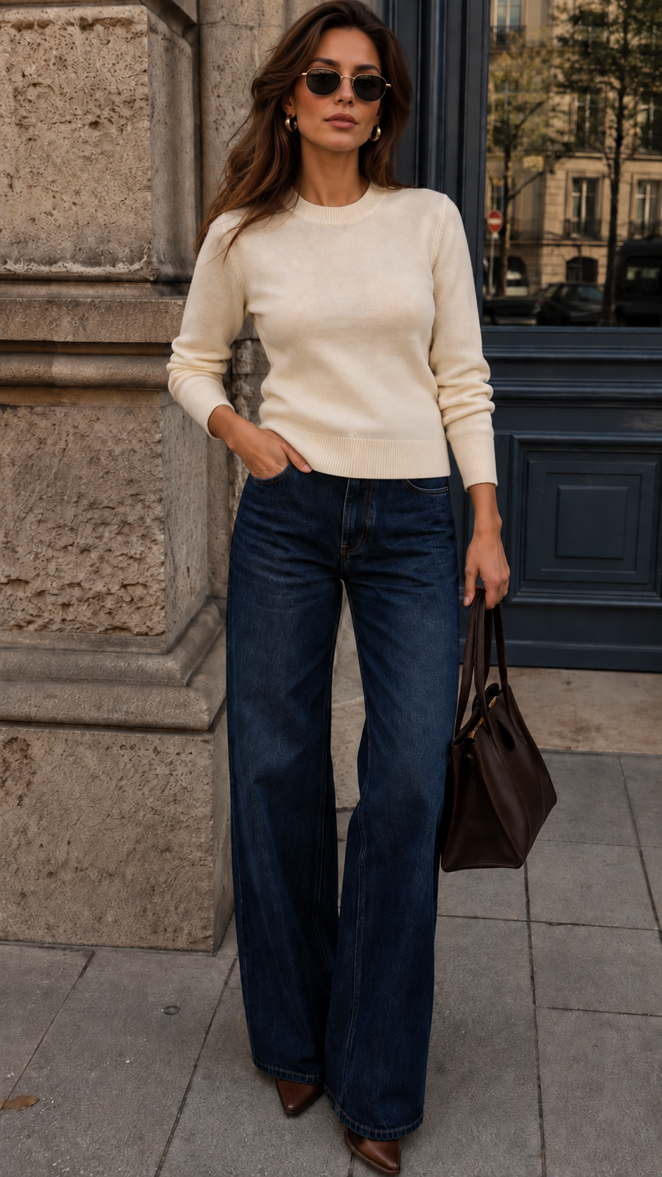 Soft Long-Sleeve Sweater