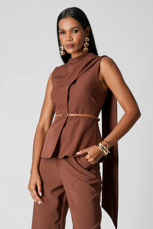 Solea Scarf Blouse