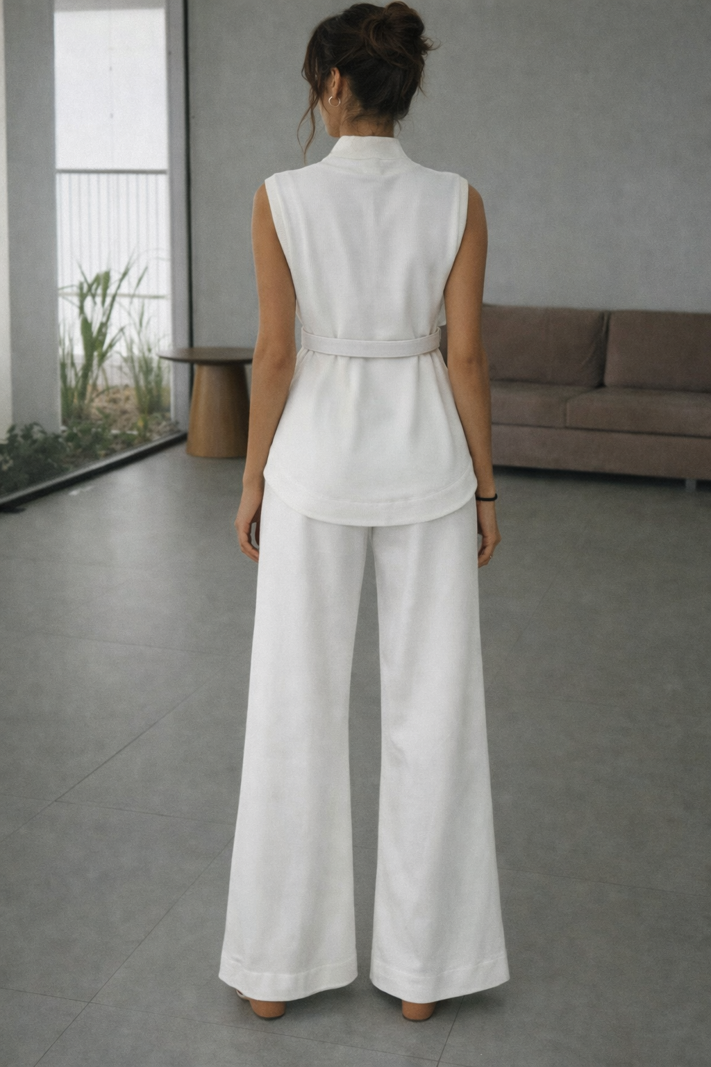 Contour Belted Pant Set