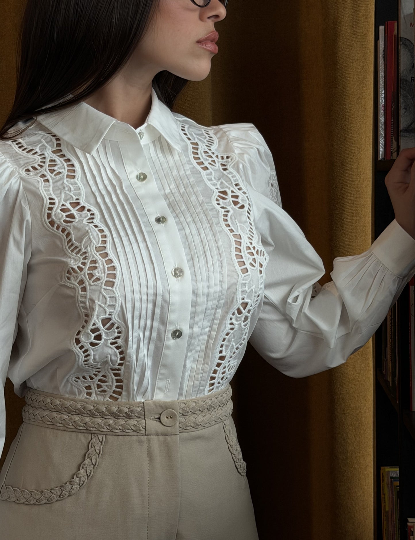 Beth Tricoline Blouse