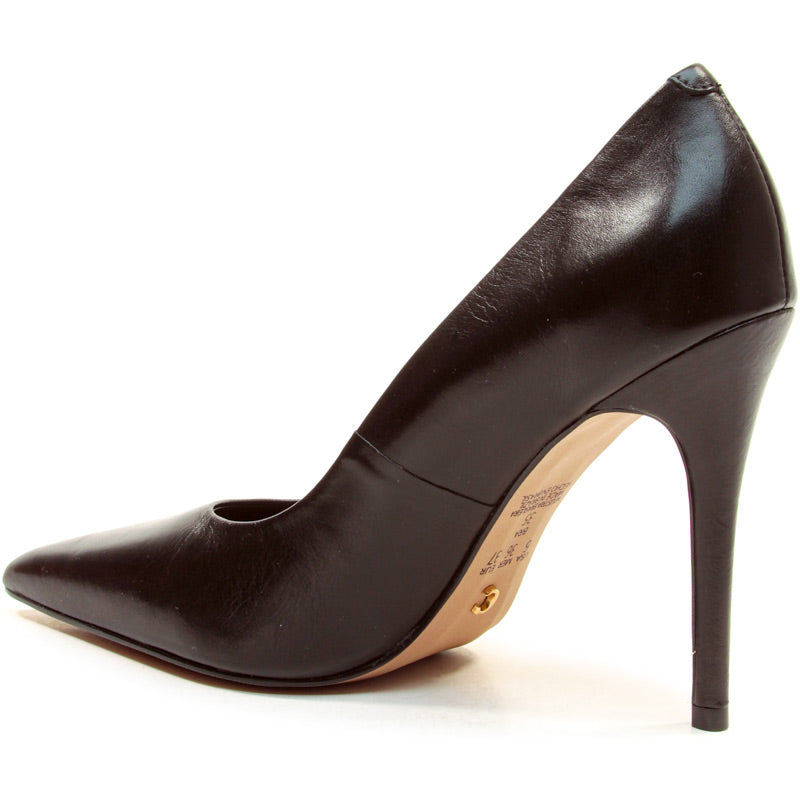 Leather High-Heel Pump