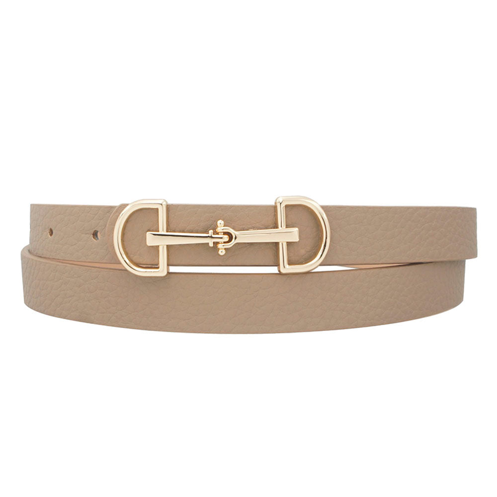 Ring Horse Buckle Belt