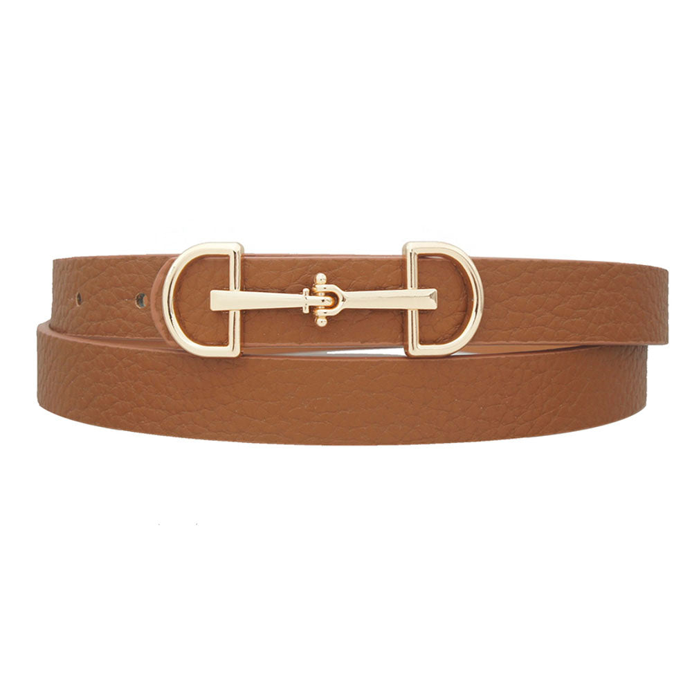 Ring Horse Buckle Belt