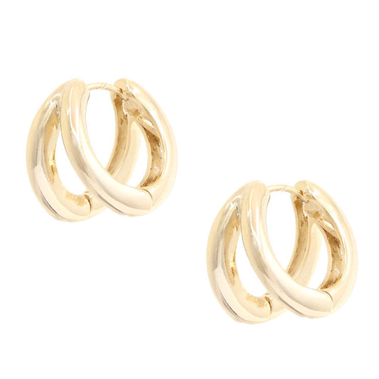 Double Hoop Earring