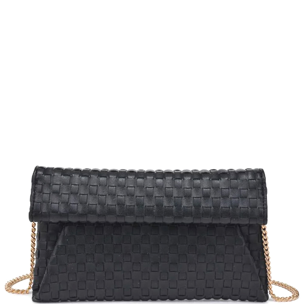Woven Priscilla Clutch