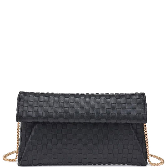 Woven Priscilla Clutch
