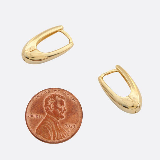 Oval Shape S Earring