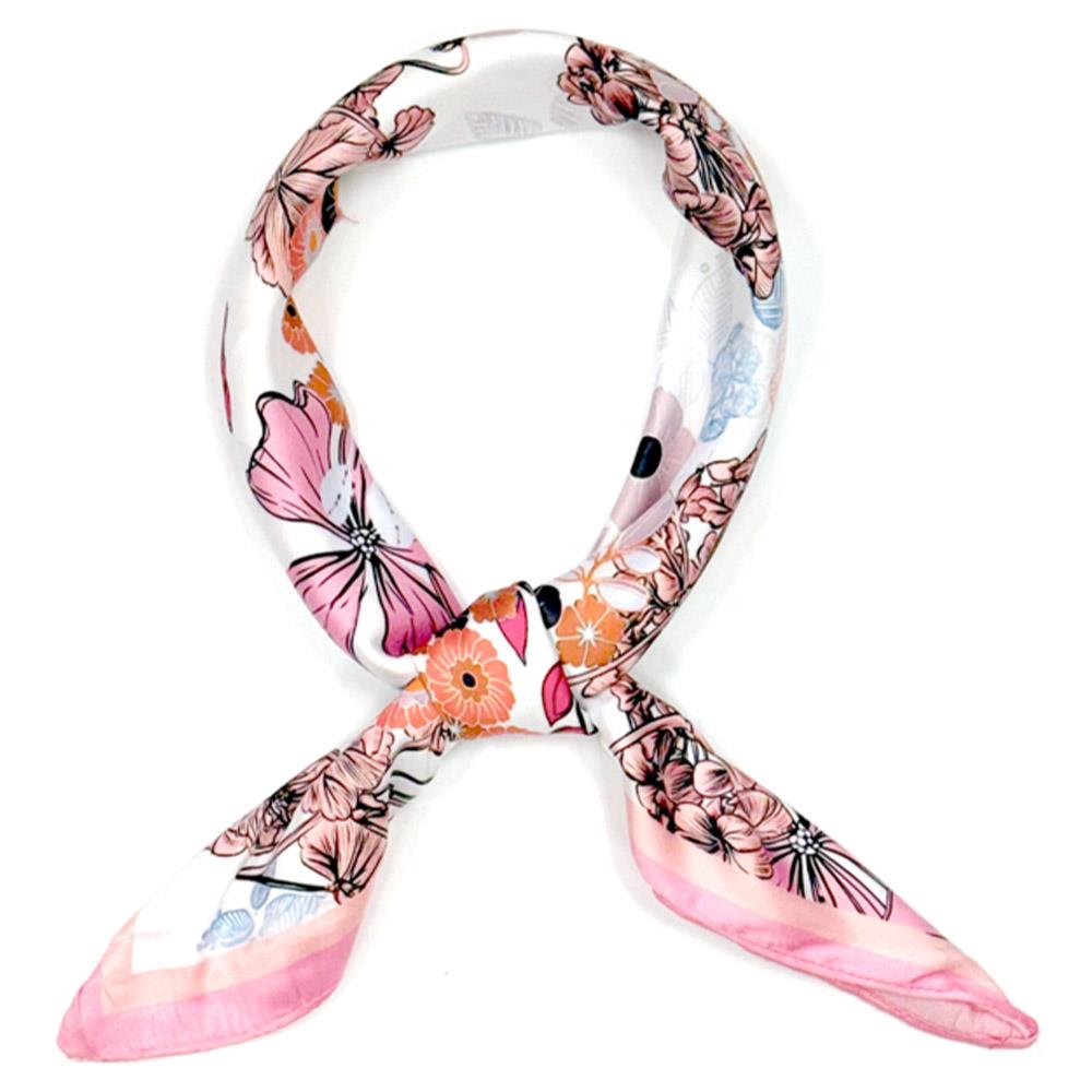 Pattern Silky Scarf