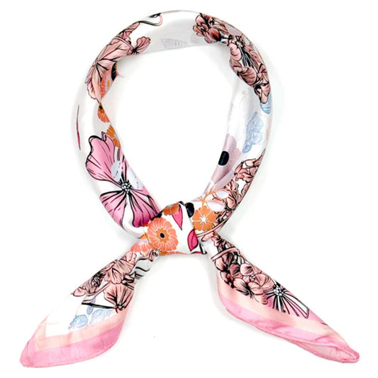 Pattern Silky Scarf