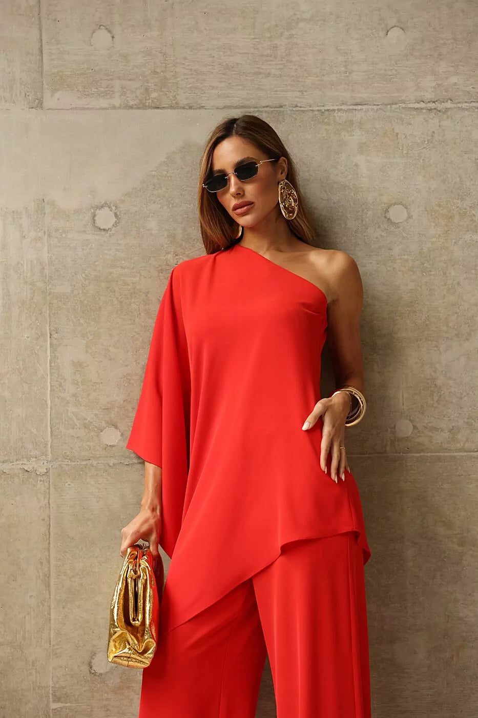 Isla Asymmetric Pant Set