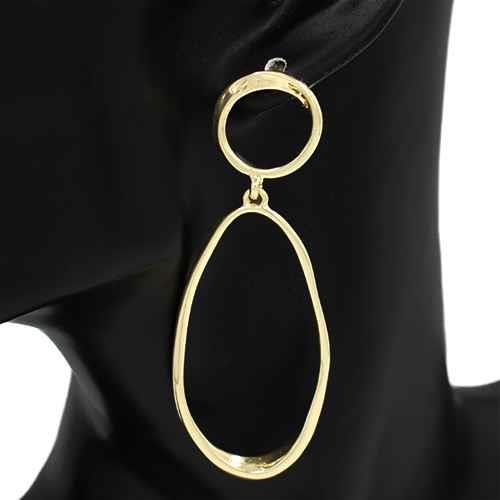 Round Metal Earring