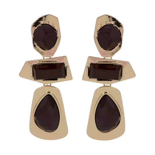 Acrylic Geometric Drop Earring