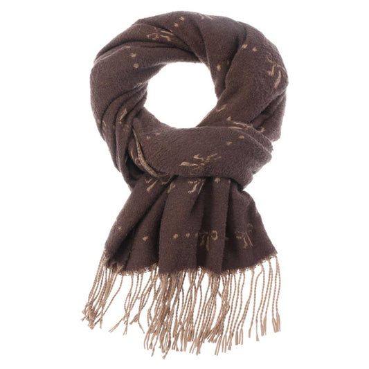 Soft Ribbon Fringe Scarf
