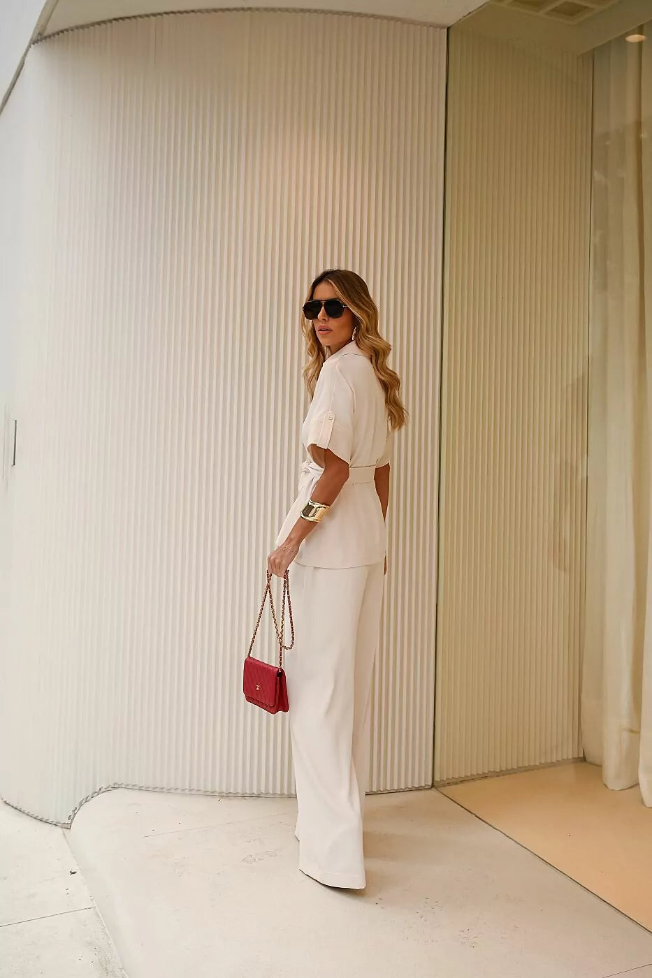 Savannah Crepe Pant Set