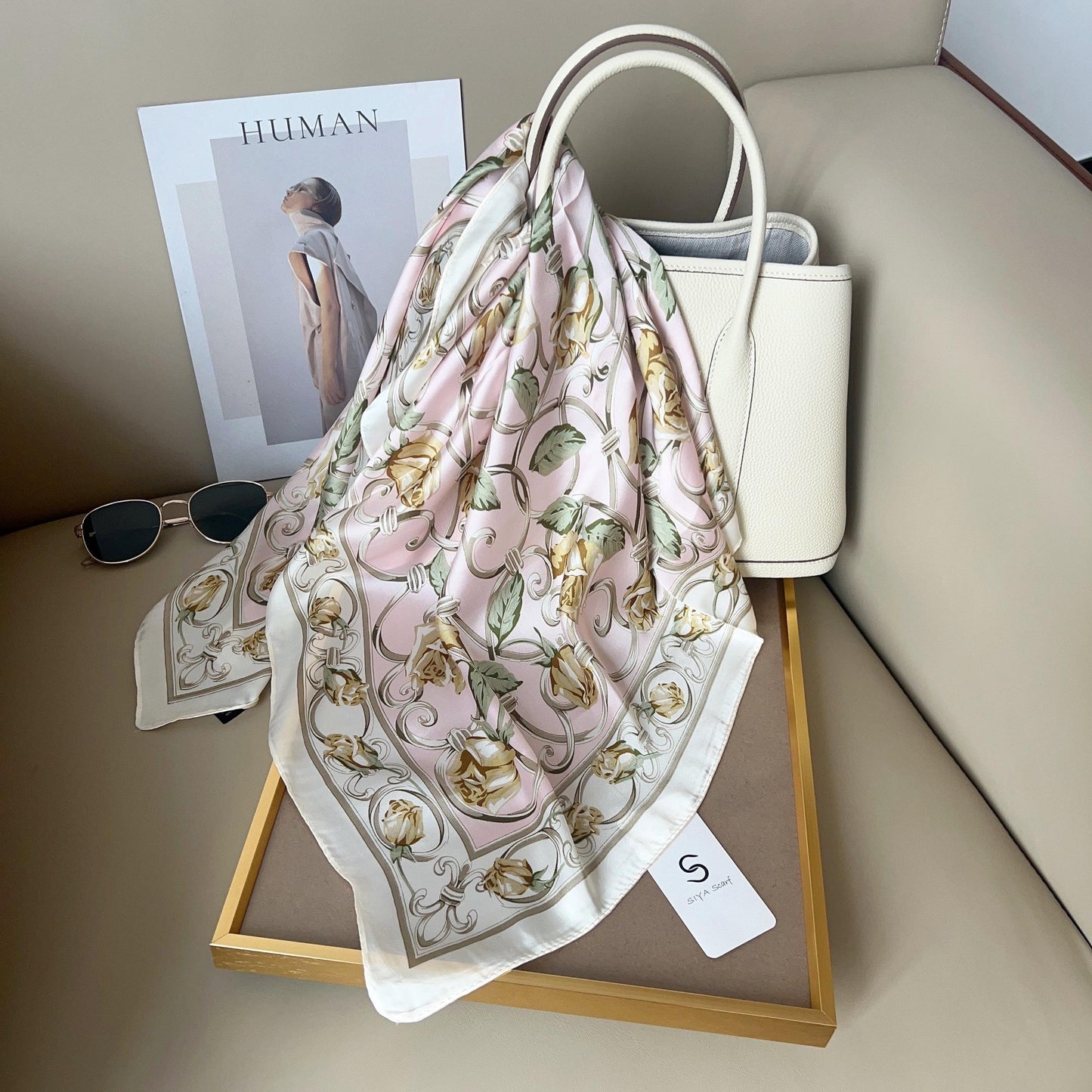 Flower Neck Scarf