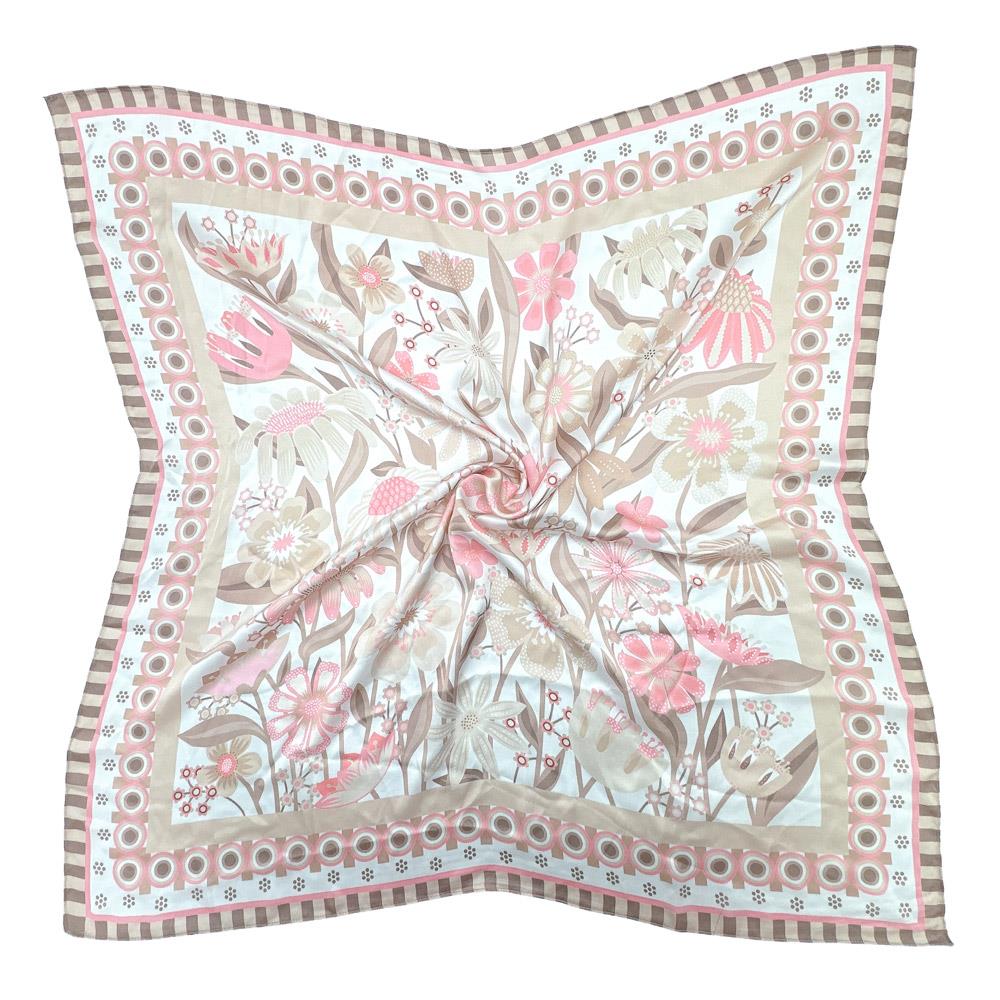 Flower Print Scarf