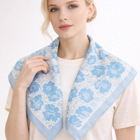 Floral Print Scarf