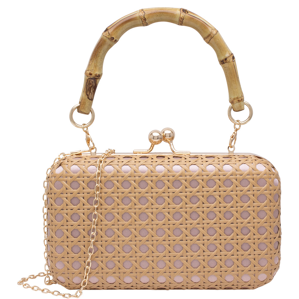 Design Bamboo Handle Evening Bag