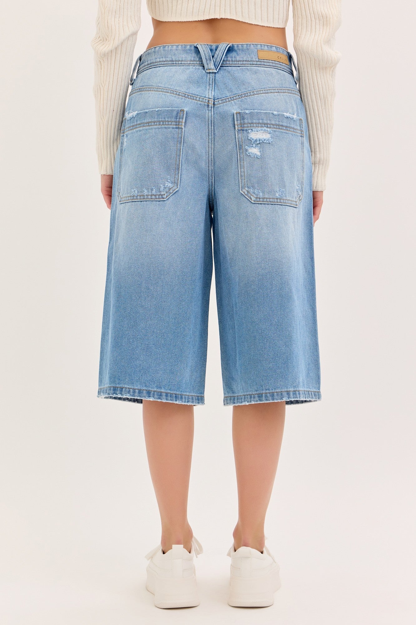 Mid Waisted Baggy Shorts