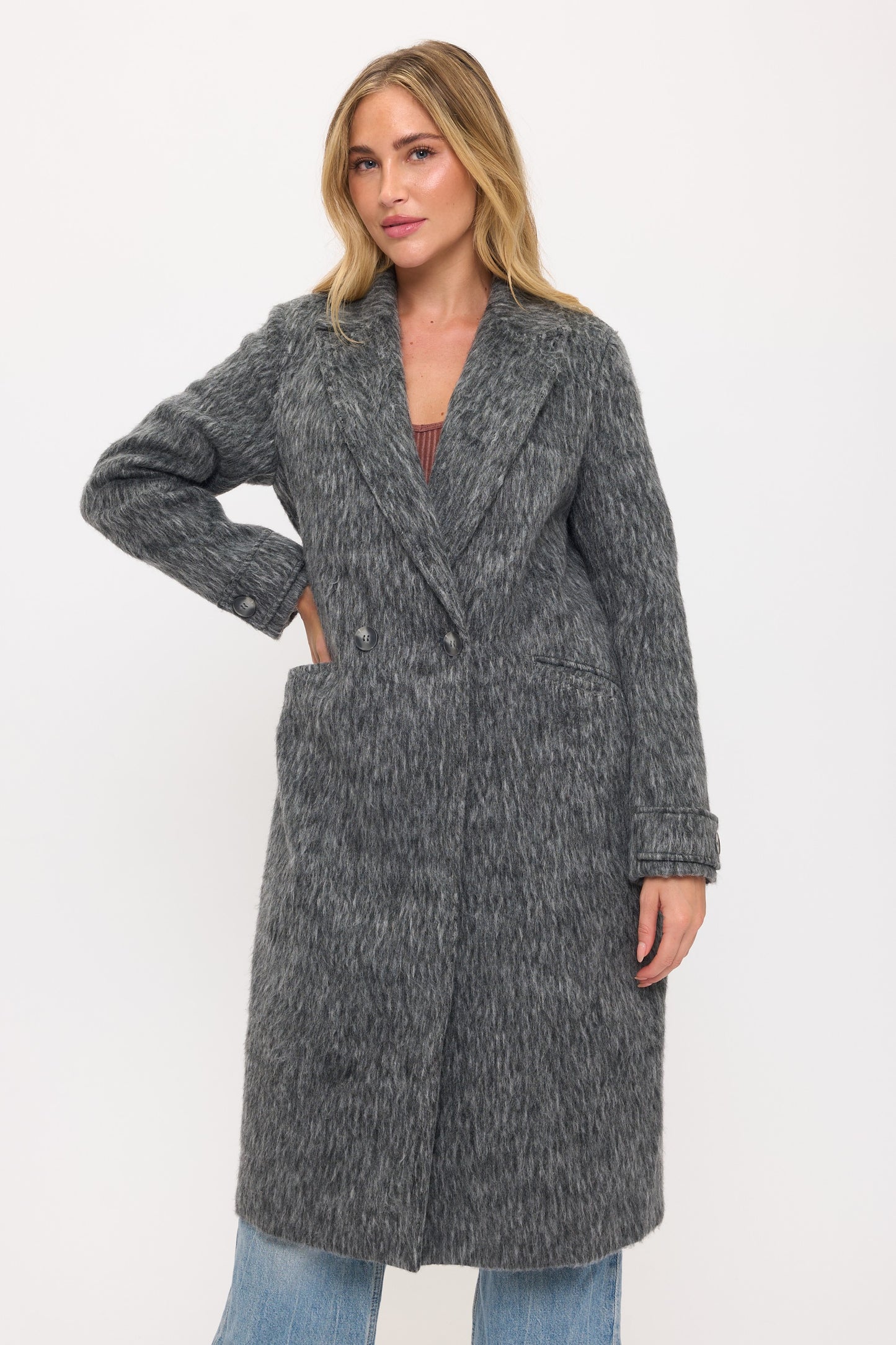 Cashmere Cloud Longline Coat