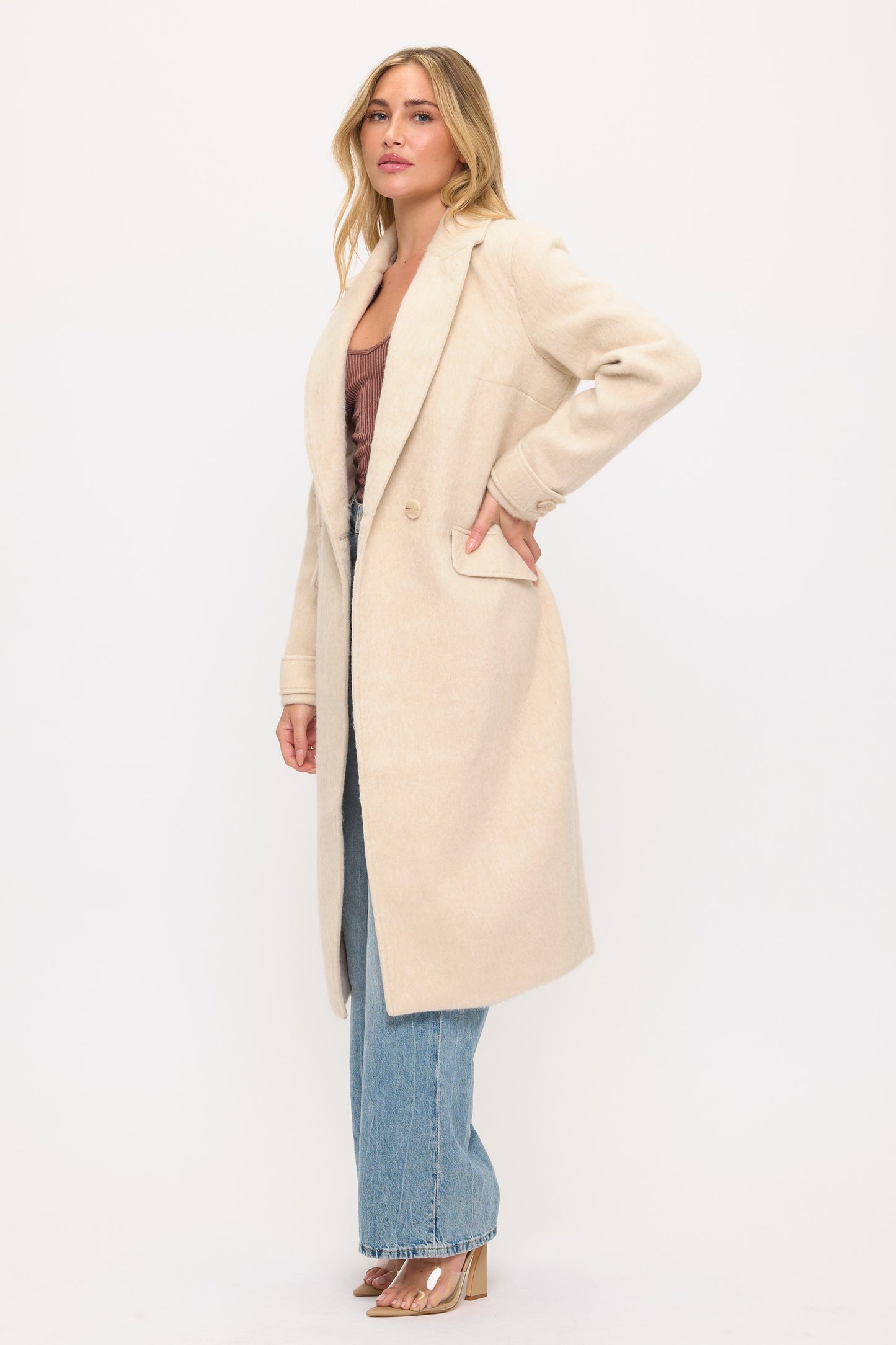 Cashmere Cloud Longline Coat