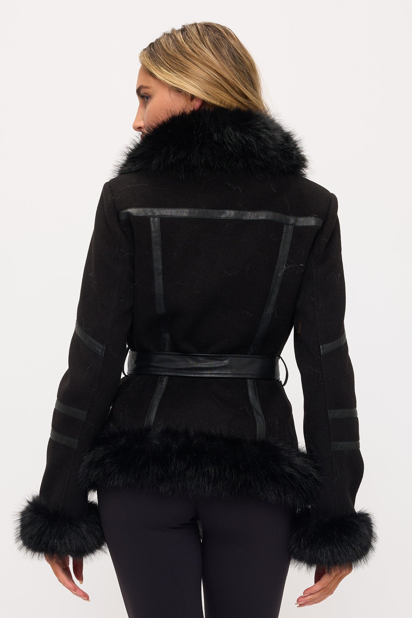 Monaco Luxe Sherpa Coat