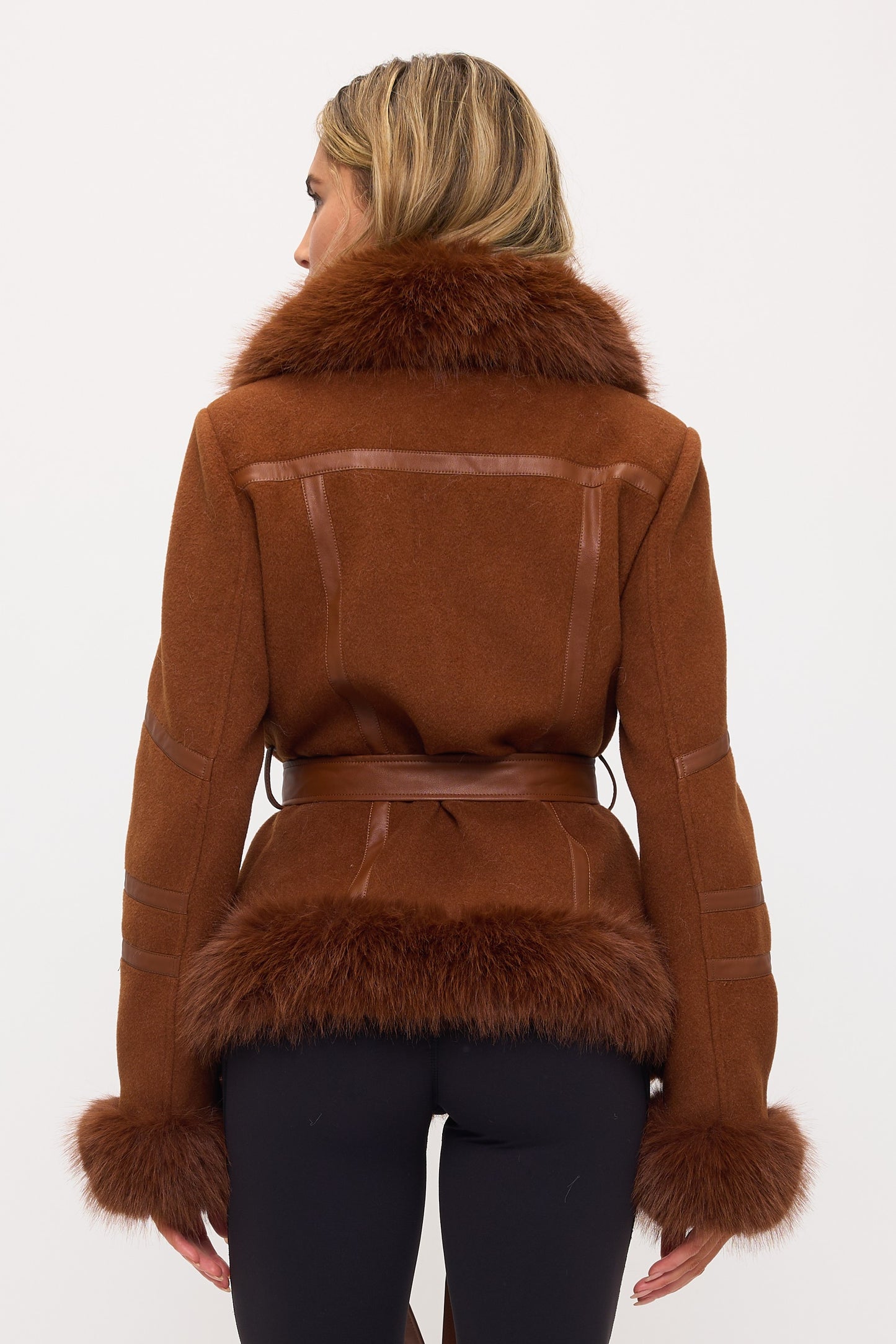 Monaco Luxe Sherpa Coat