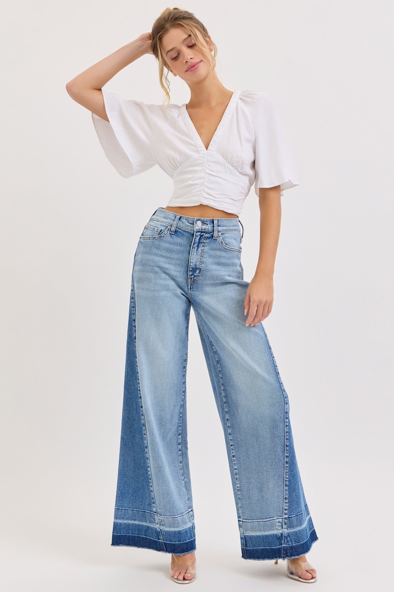 Chloe Wide-Leg Denim