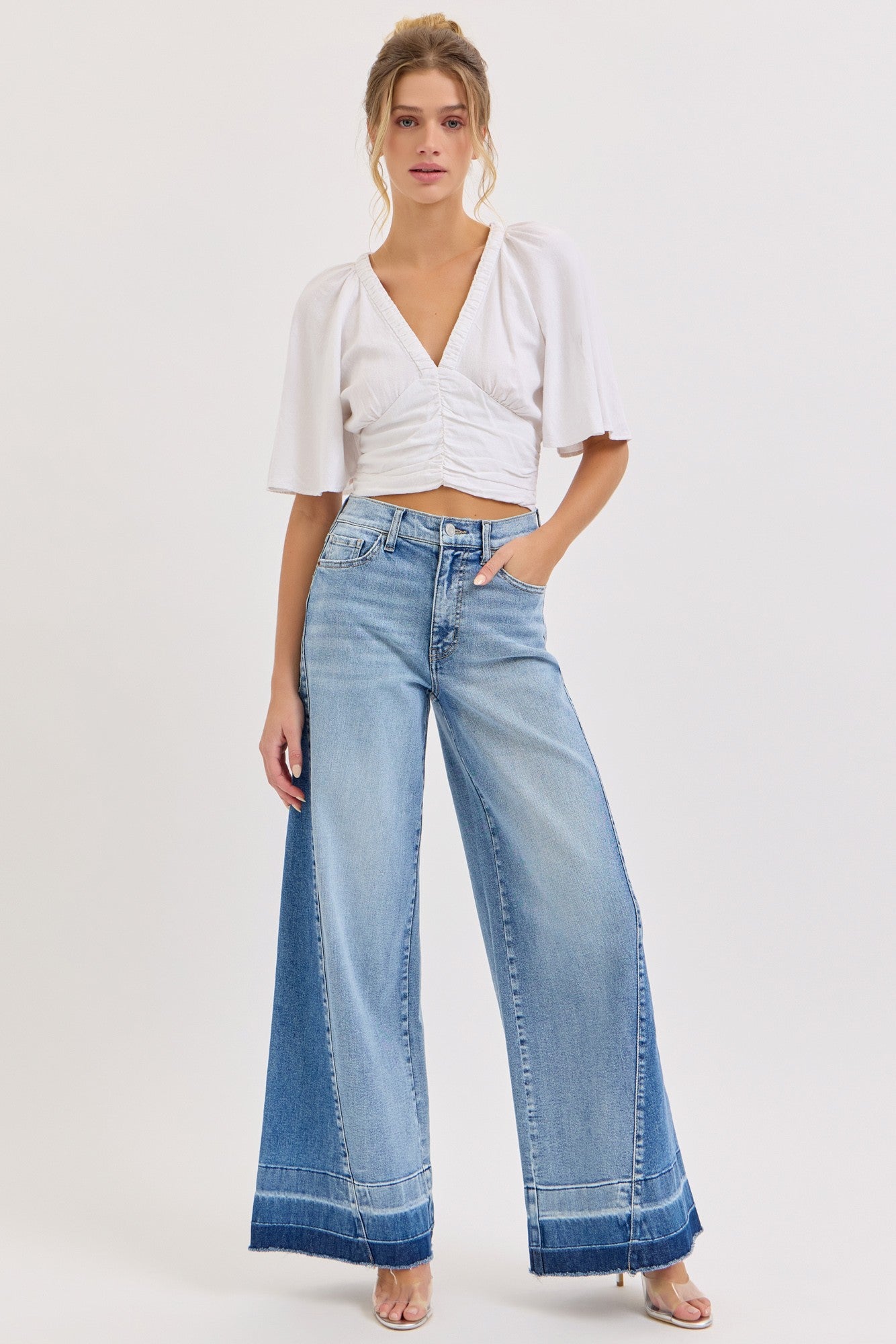 Chloe Wide-Leg Denim