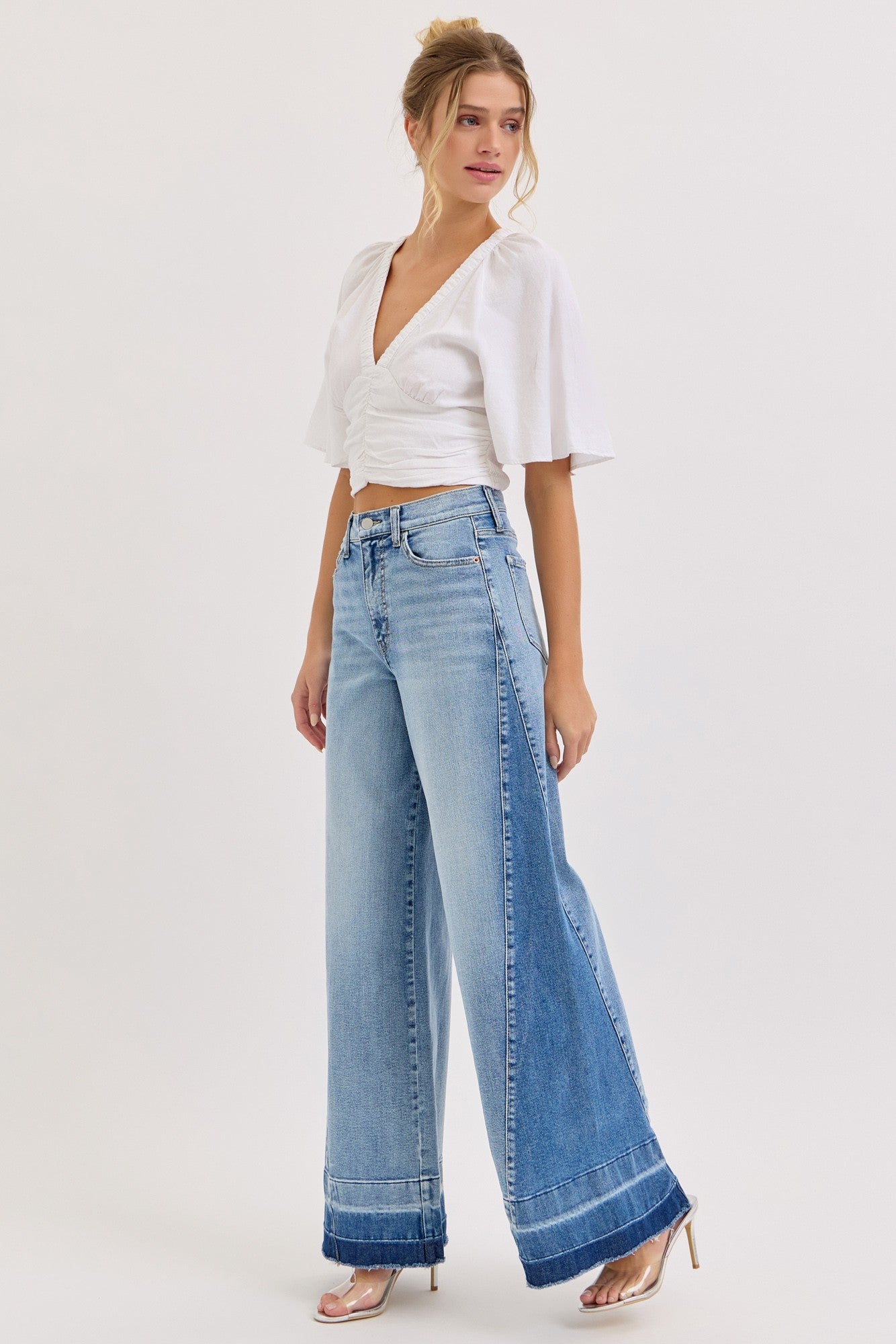 Chloe Wide-Leg Denim